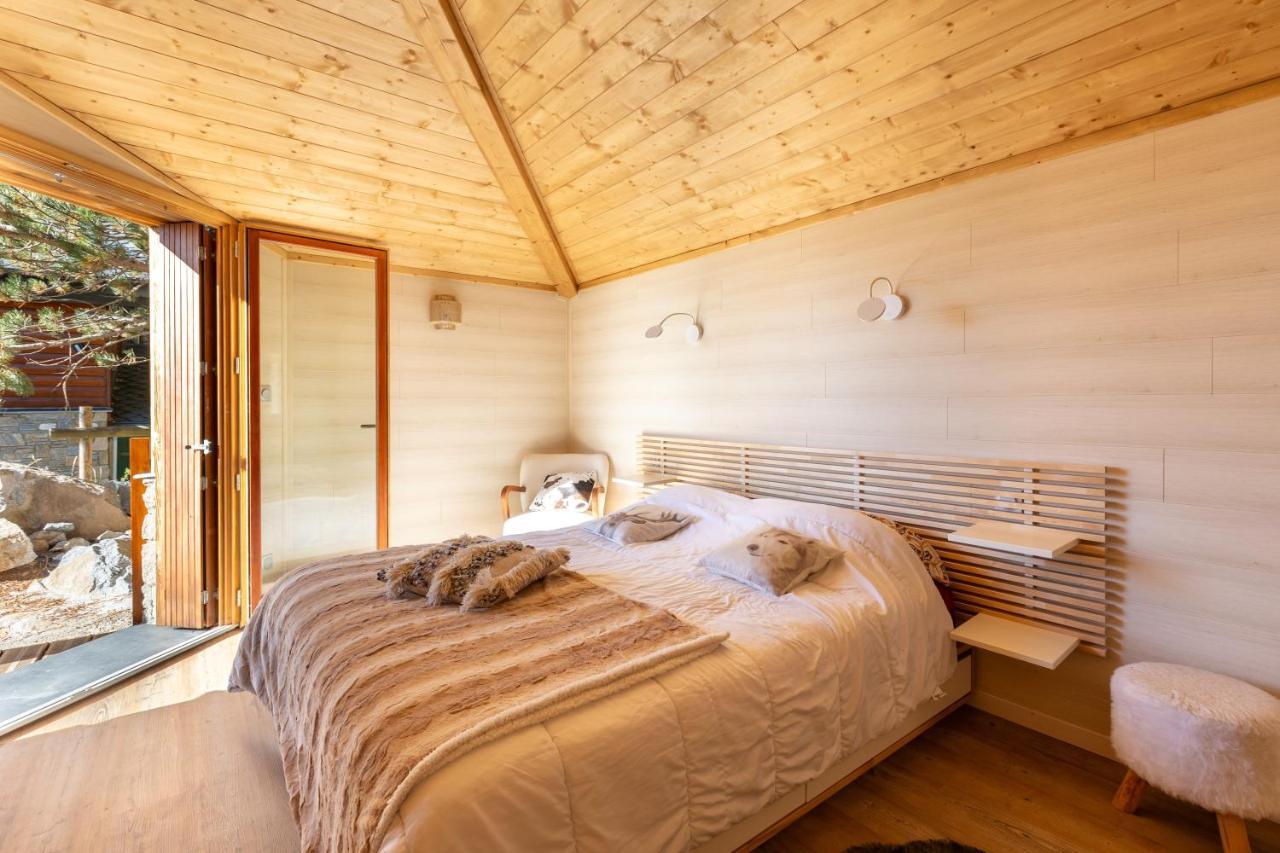 Chalet Les Tilleuls - Jolie Vue Montagne Et Lac Лез-Англь Экстерьер фото