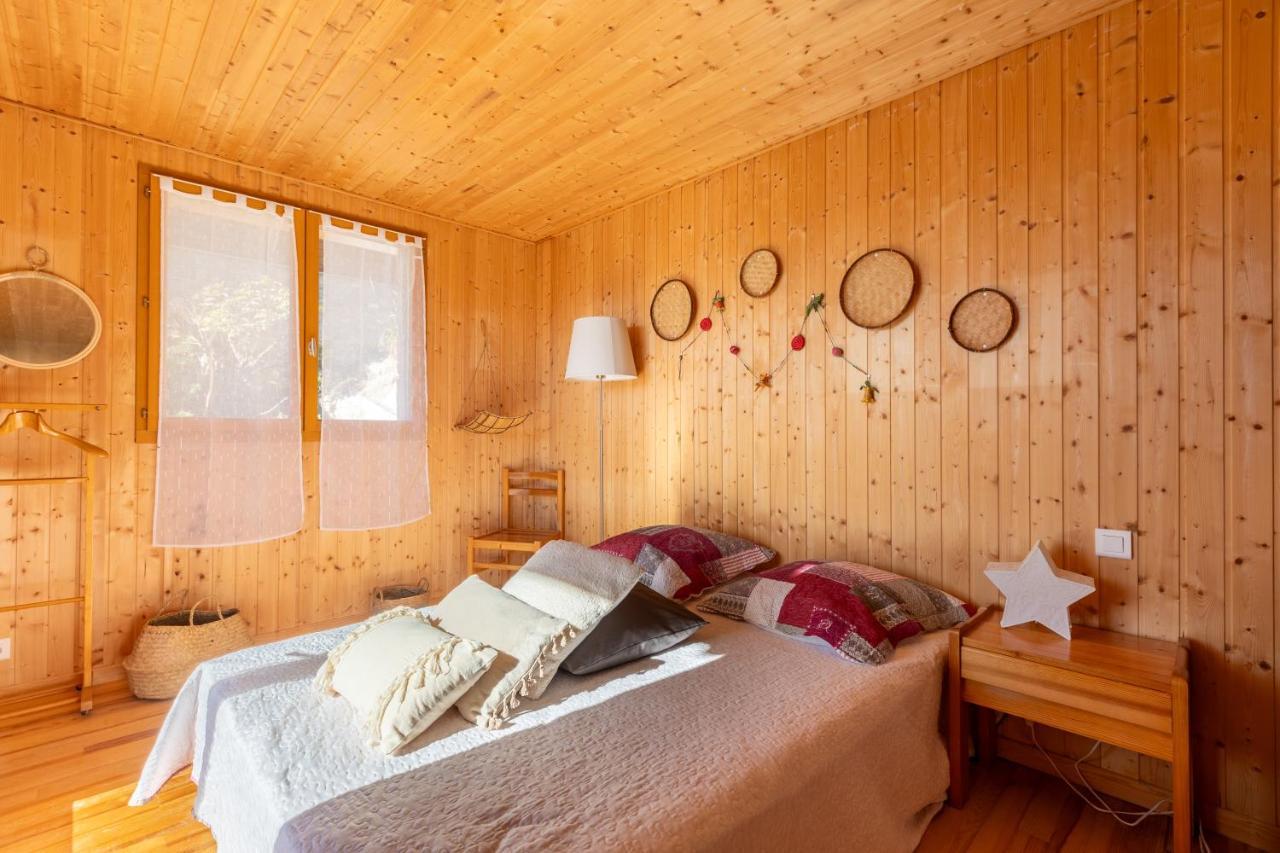 Chalet Les Tilleuls - Jolie Vue Montagne Et Lac Лез-Англь Экстерьер фото